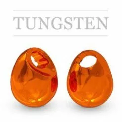 Tungsten Off Beads Metalic Orange