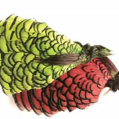 Amherst Pheassant No 2 Complete Head (Dyed)